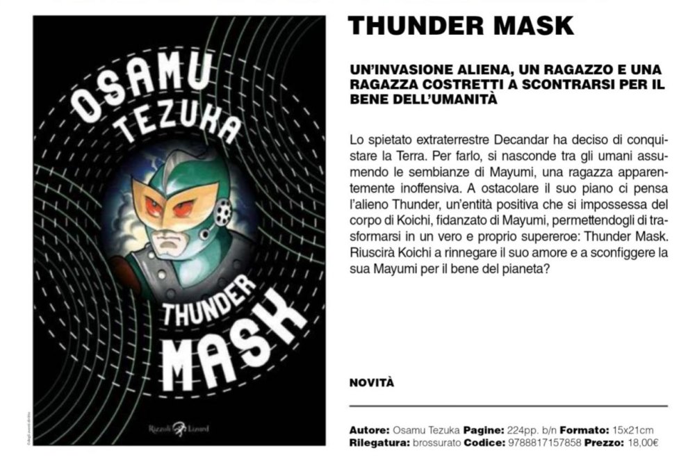 Thunder Mask Thunder Mask